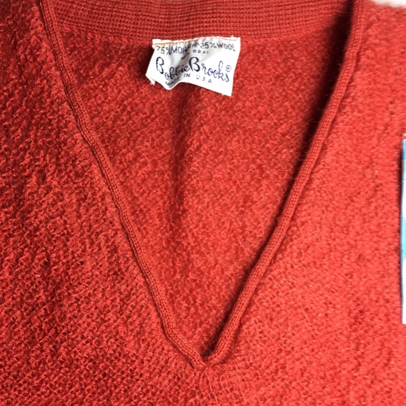 Bobbie Brooks VTG 1960 Wool Blend Sweater by Size L - Picture 9 of 11